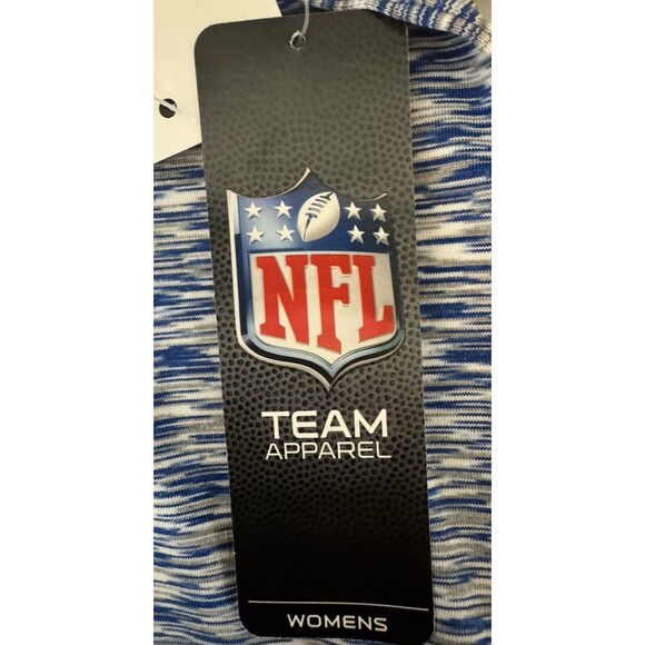 New Era LA Rams Womens Size Large Blue T-Shirt On Field Apparel Los Angeles NFL - Picture 5 of 10